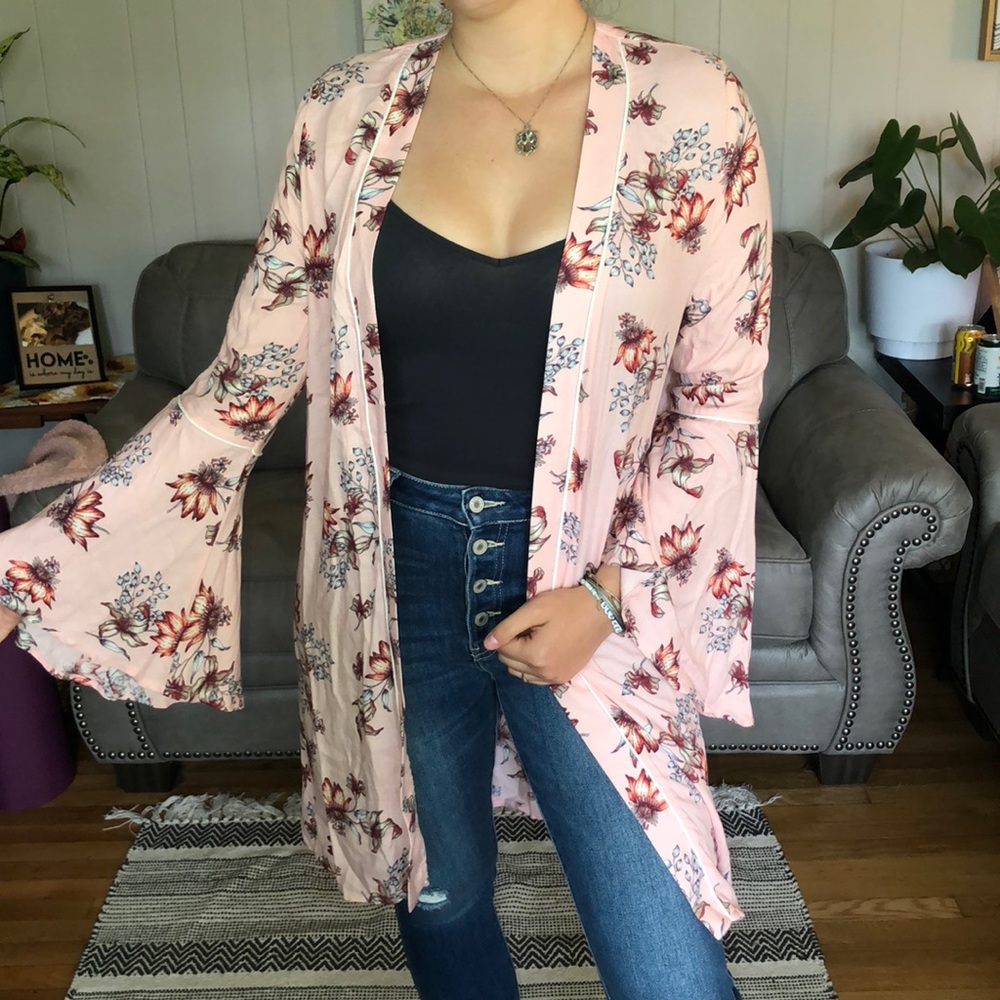 Floral kimono